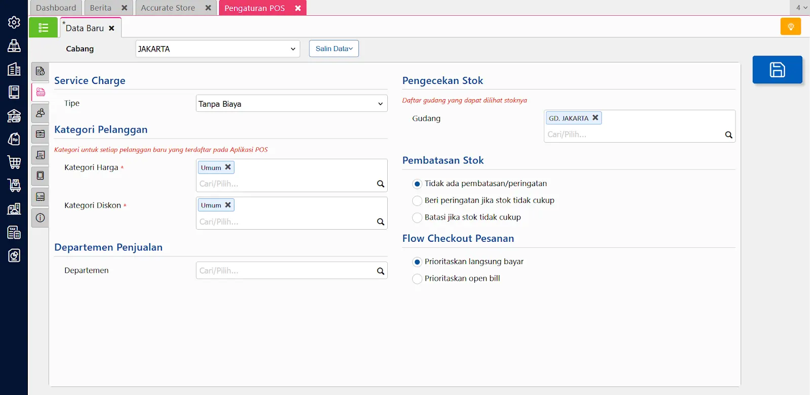 Cara Integrasi Accurate POS dengan Accurate Online
